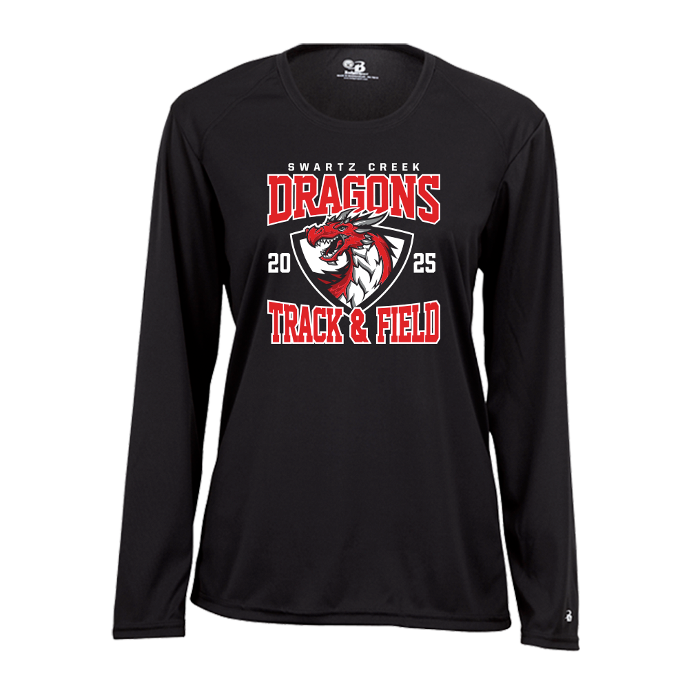 B-CORE Women's Tech Long Sleeve - DRAGONS 25