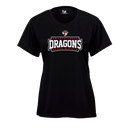 B-CORE Women's Tech Tee - DRAGONS T&F
