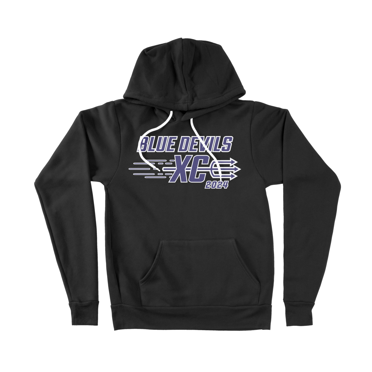 LFXC - BELLA+CANVAS Unisex Sponge Fleece Pullover Hoodie - BDXC23 - Bauman's Running & Walking Shop