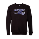 LFXC - BELLA+CANVAS Unisex Sponge Fleece Raglan Sweatshirt - BDXC23 - Bauman's Running & Walking Shop