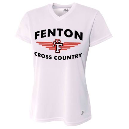 A4 Women's "Winged F" Tech Short Sleeve - Fenton XC - Bauman's Running & Walking Shop