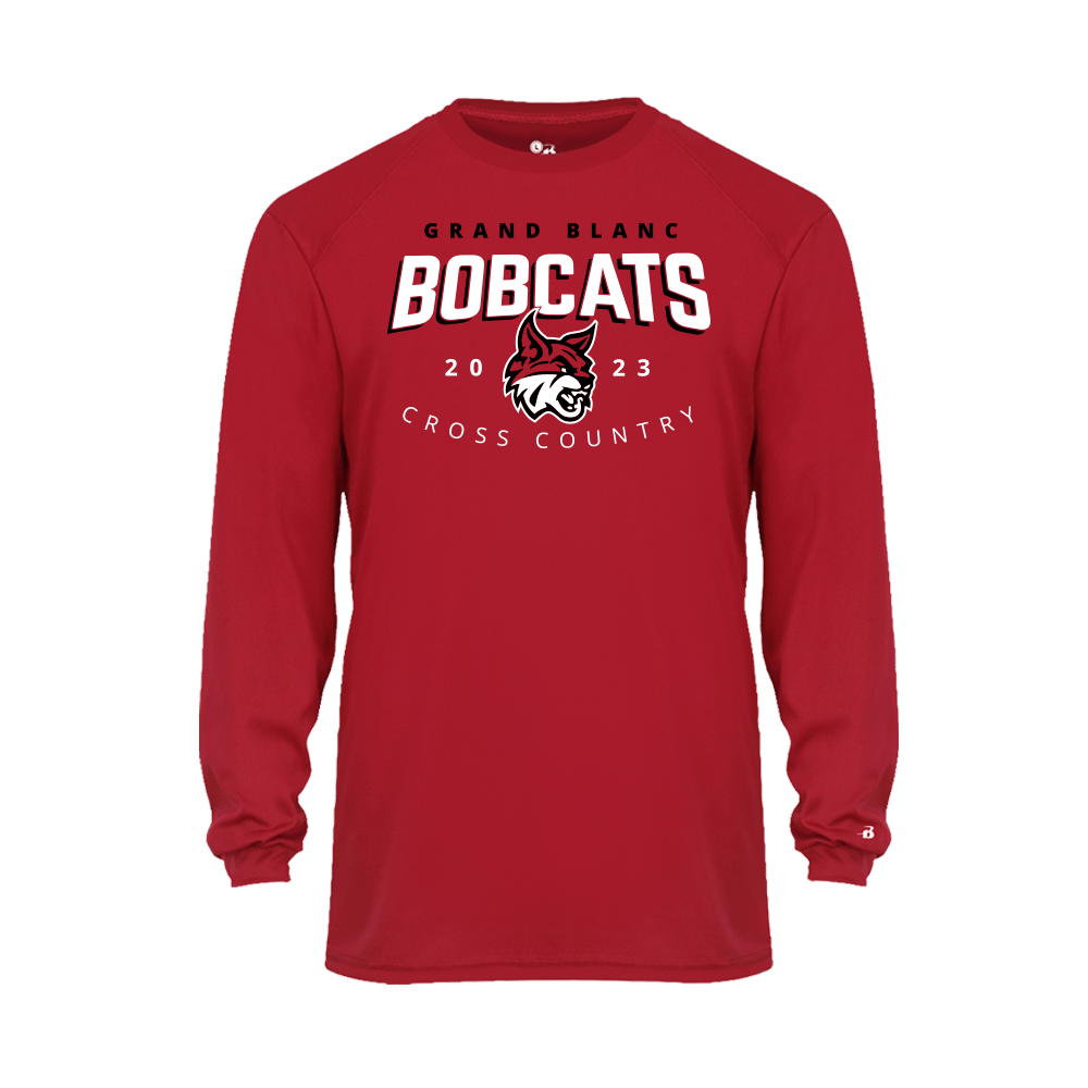 B-CORE Tech Long Sleeve - Bobcats 2023 - Bauman's Running & Walking Shop