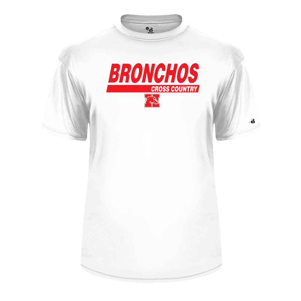 B-CORE Tech Tee - Bronchos XC - Bauman's Running & Walking Shop