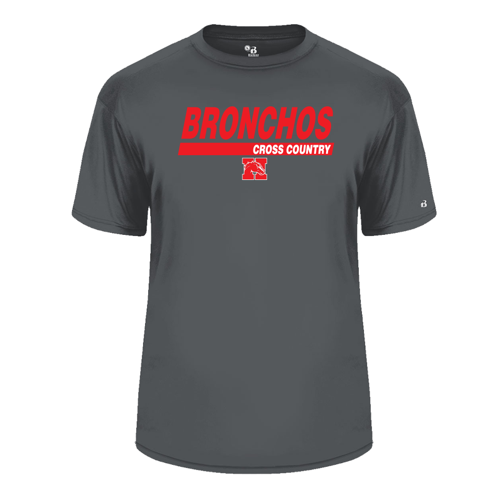B-CORE Tech Tee - Bronchos XC - Bauman's Running & Walking Shop