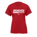 B-CORE Women's Tech Tee - Bronchos XC
