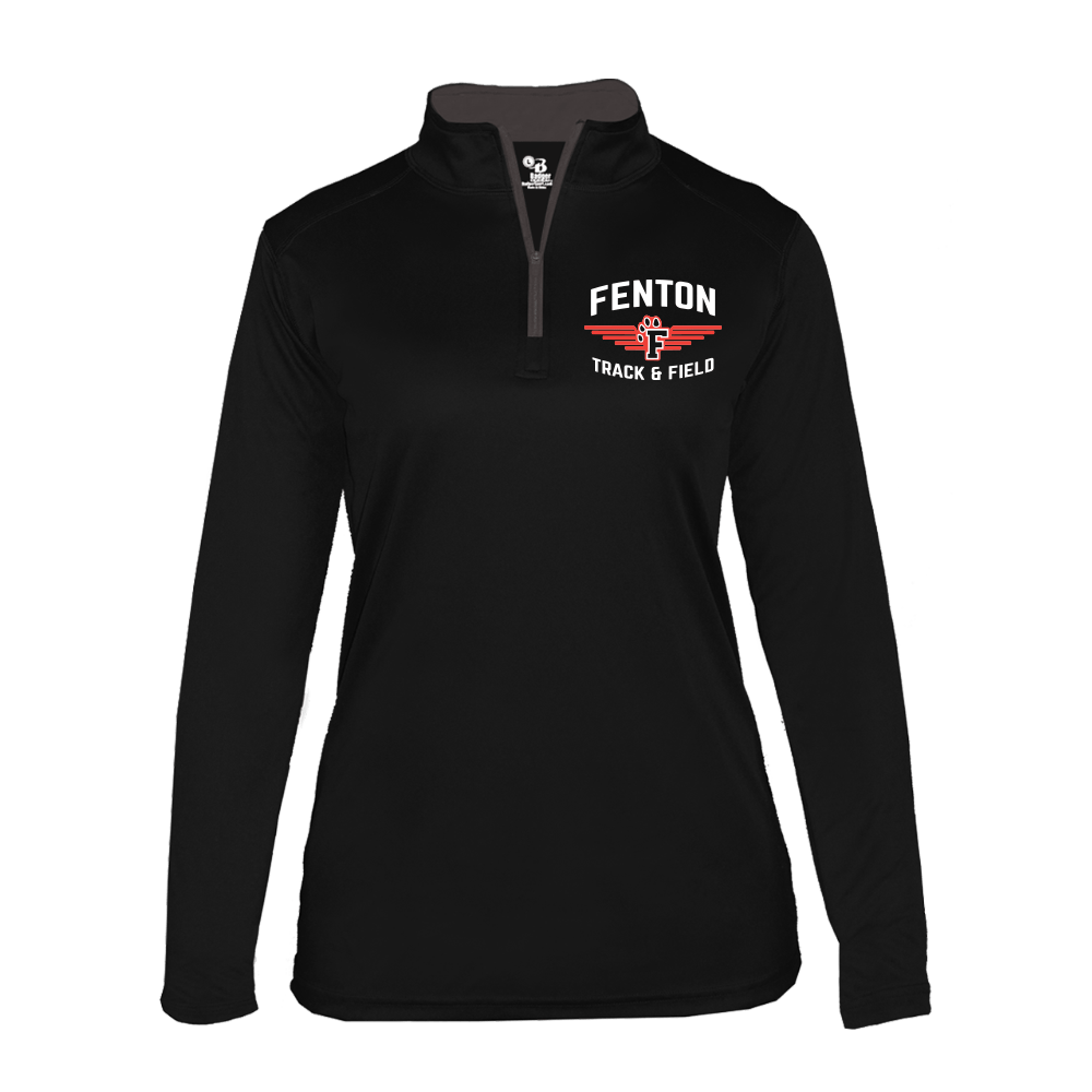 Badger Sport® Women's B-Core 1/4 Zip - Bauman's Running & Walking Shop