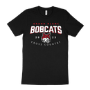 BELLA+CANVAS Unisex Jersey Tee - Bobcats 2023 - Bauman's Running & Walking Shop