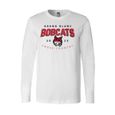 BELLA+CANVAS Unisex Long Sleeve Jersey Tee - Bobcats 23 - Bauman's Running & Walking Shop