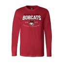 BELLA+CANVAS Unisex Long Sleeve Jersey Tee - Bobcats 23 - Bauman's Running & Walking Shop