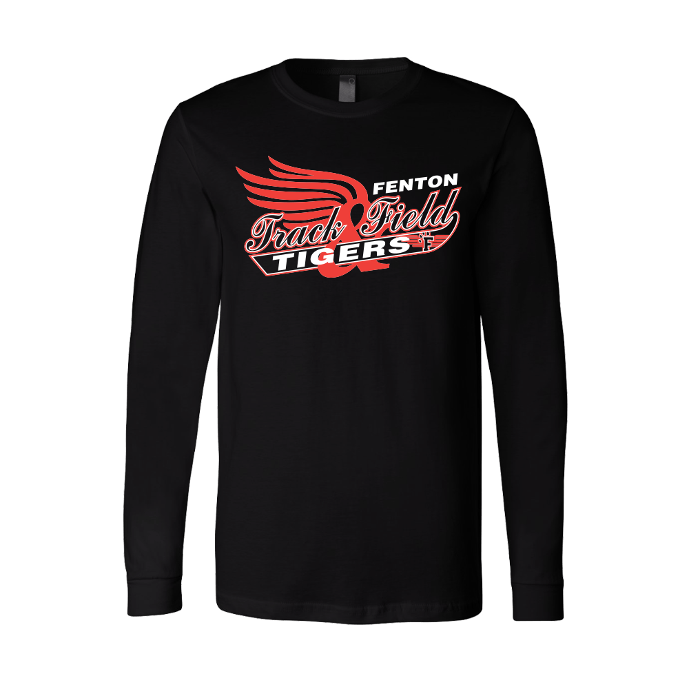 BELLA+CANVAS Unisex Long Sleeve Jersey Tee D2 - Bauman's Running & Walking Shop