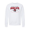 BELLA+CANVAS Unisex Sponge Fleece Raglan Sweatshirt - BOBCATS 2023 - Bauman's Running & Walking Shop