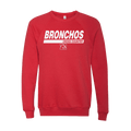 BELLA+CANVAS Unisex Sponge Fleece Raglan Sweatshirt - Bronchos XC