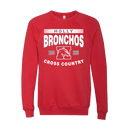 BELLA+CANVAS Unisex Sponge Fleece Raglan Sweatshirt - Holly XC 23 - Bauman's Running & Walking Shop