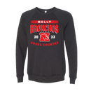 BELLA+CANVAS Unisex Sponge Fleece Raglan Sweatshirt - Holly XC 23 - Bauman's Running & Walking Shop