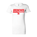 BELLA+CANVAS Women's Slim Fit Tee - Bronchos XC - Bauman's Running & Walking Shop