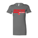 BELLA+CANVAS Women's Slim Fit Tee - Bronchos XC - Bauman's Running & Walking Shop