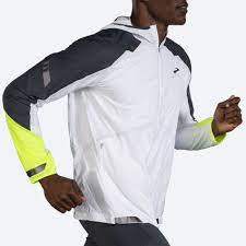 Brooks Men's Run Visible Convertible Jacket - Bauman's Running & Walking Shop