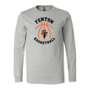 Copy of Fenton Basketball - Athletic Heather - LS Jersey Tee - Bauman's Running & Walking Shop