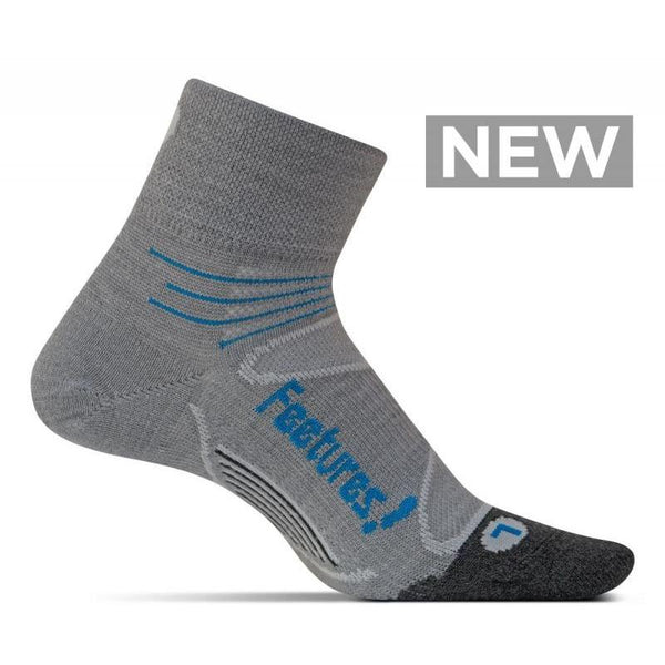 Feetures! Elite Merino+ Ultra Light Quarter Sock - Bauman's Running & Walking Shop