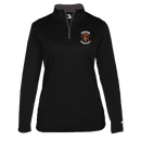 Fenton Basketball - Black - Women's 1/4 Zip Pullover - Bauman's Running & Walking Shop