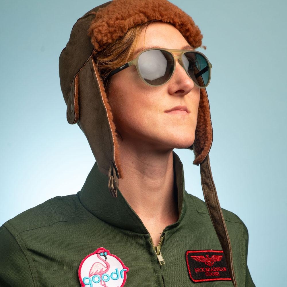 Goodr "Mach G" Aviator Sunglasses - Bauman's Running & Walking Shop