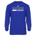 LFXC - Unisex B-Core Long Sleeve Tee - Blue Devils XC - Bauman's Running & Walking Shop