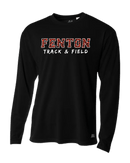 Men's A4 Birdseye Mesh Long Sleeve - Fenton Track & Field - Stripes - Bauman's Running & Walking Shop
