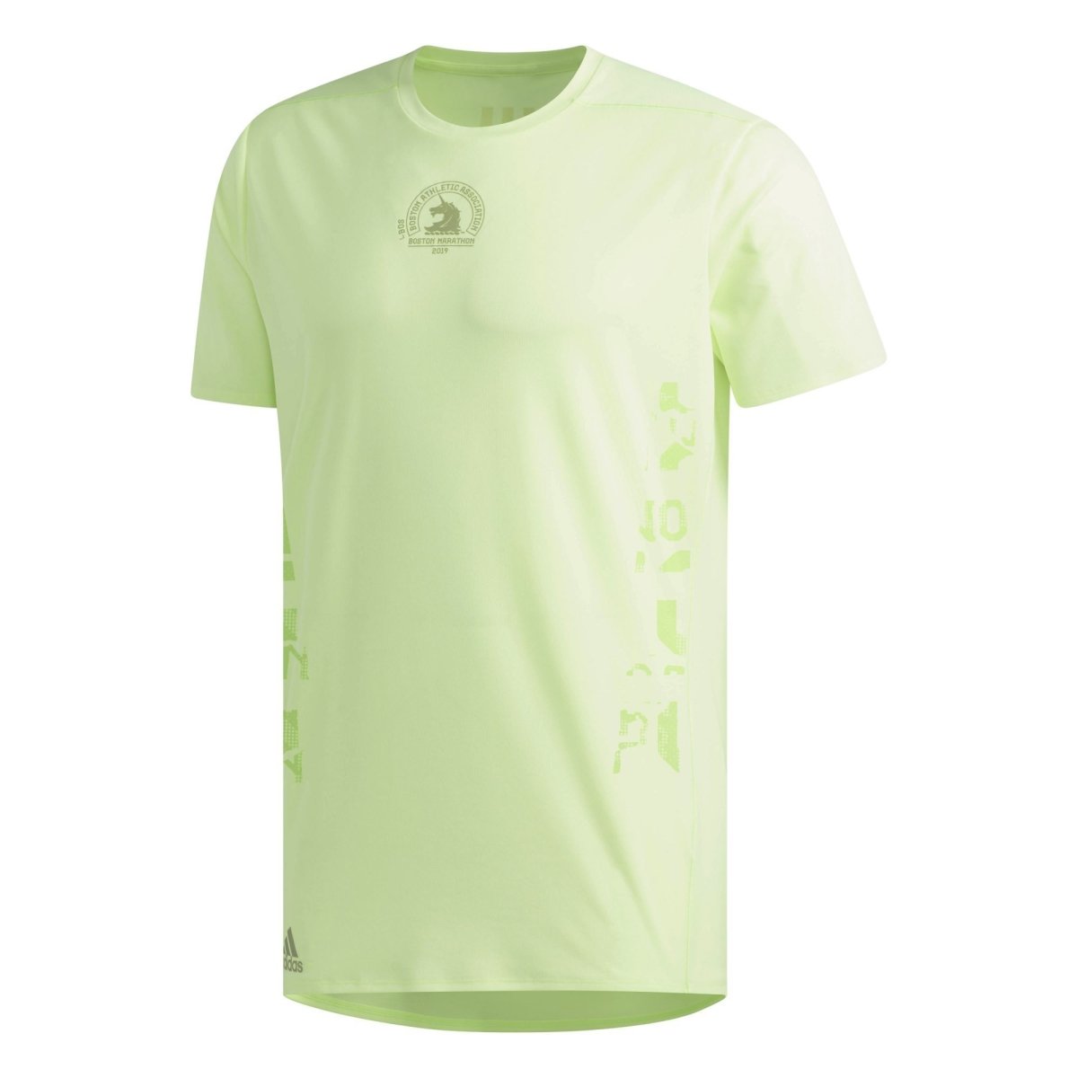 Men's adidas 2019 Boston Marathon Supernova Short Sleeve Tee - Bauman's Running & Walking Shop