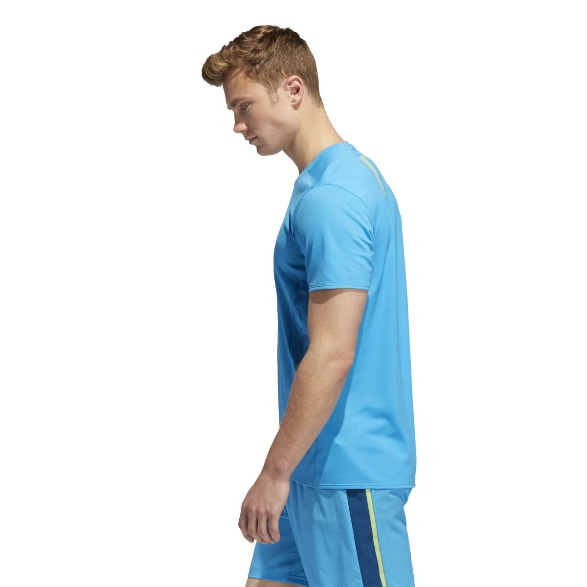 Men's adidas 2019 Boston Marathon Supernova Short Sleeve Tee - Bauman's Running & Walking Shop