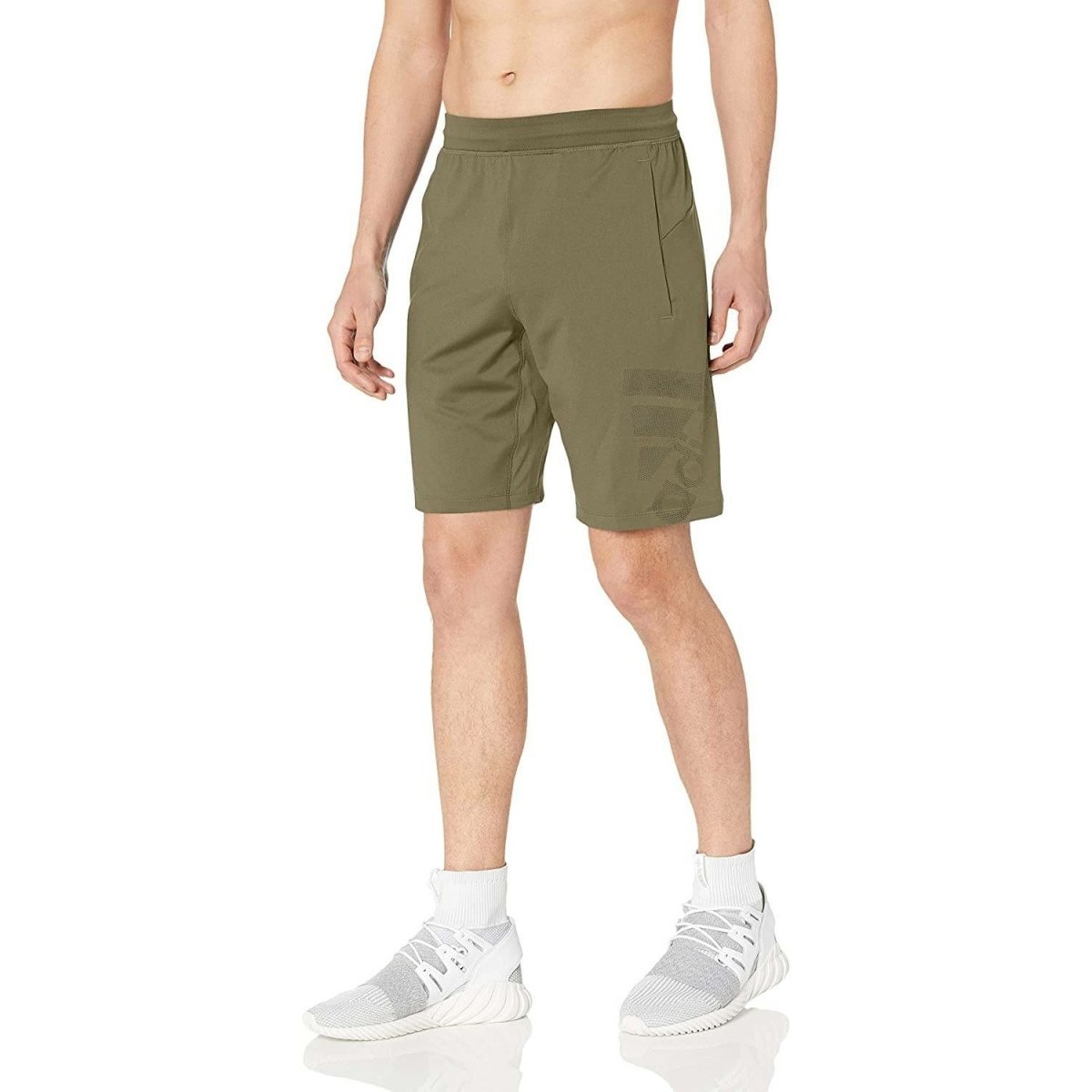 Men's adidas 4Krft Sport Badge of Sport Graphic Shorts - Bauman's Running & Walking Shop