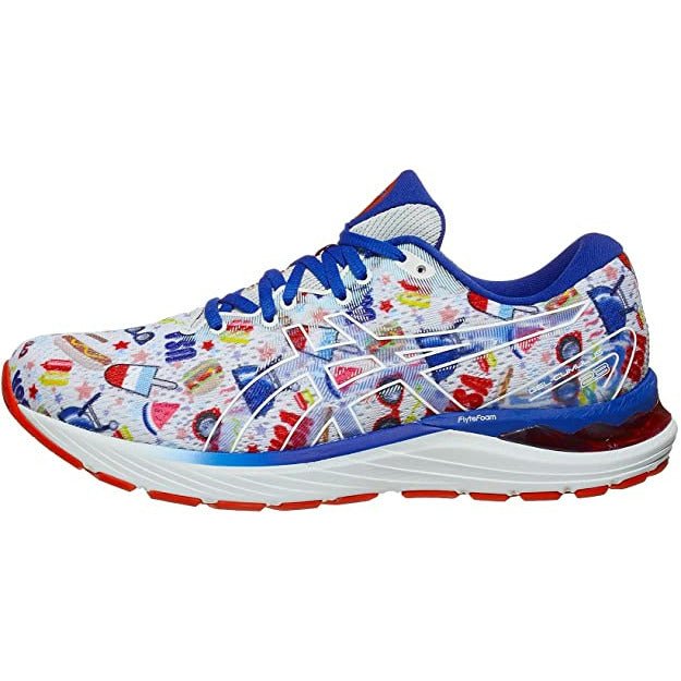 Men's Asics Cumulus 23 (Polar Shade/White) - Bauman's Running & Walking Shop