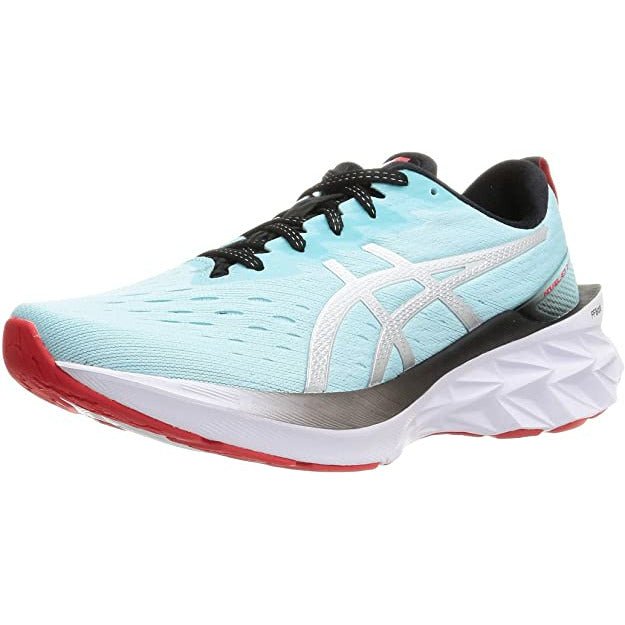 Men's ASICS NOVABLAST 2 (Clear Blue/White) - Bauman's Running & Walking Shop