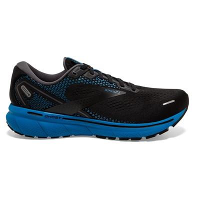 Men's Brooks Ghost 14 (Black/Blackened Pearl/Blue) - Bauman's Running & Walking Shop