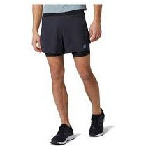 Men's New Balance Q Speed Fuel 5 Inch Short - Bauman's Running & Walking Shop