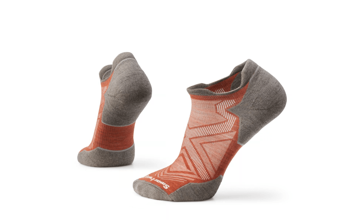 Men's Smartwool Run Targeted Cushion Ankle Socks - Bauman's Running & Walking Shop