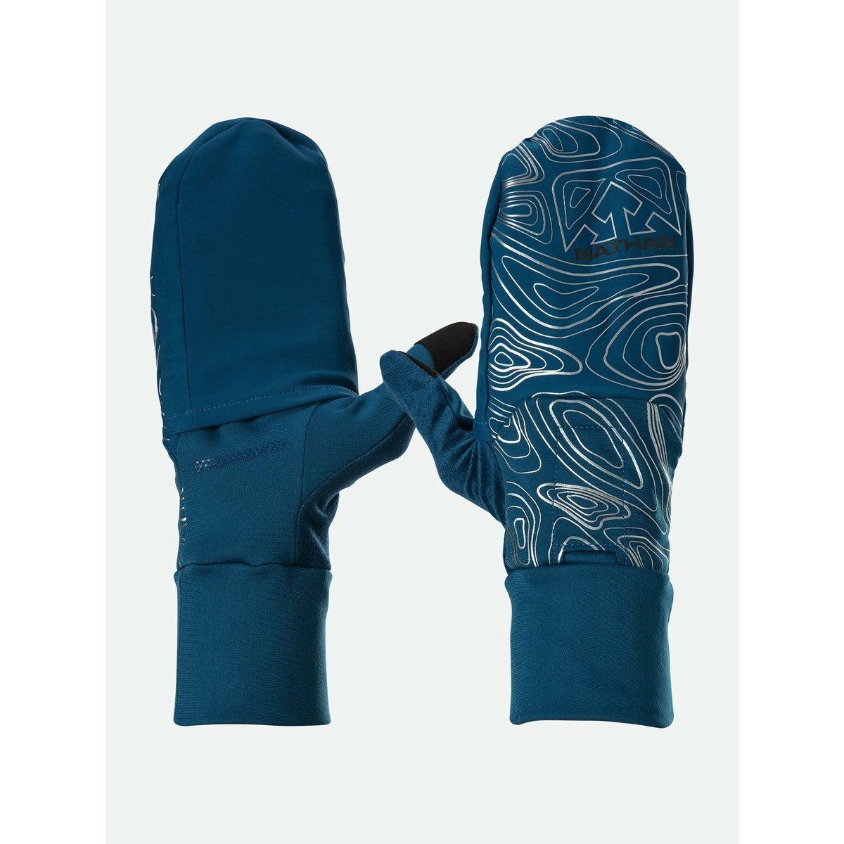 Nathan Reflective Convertible Glove-Mitts - Bauman's Running & Walking Shop