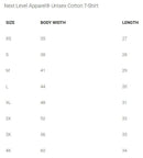 Next Level Apparel® Cotton Tee D2 - Bauman's Running & Walking Shop