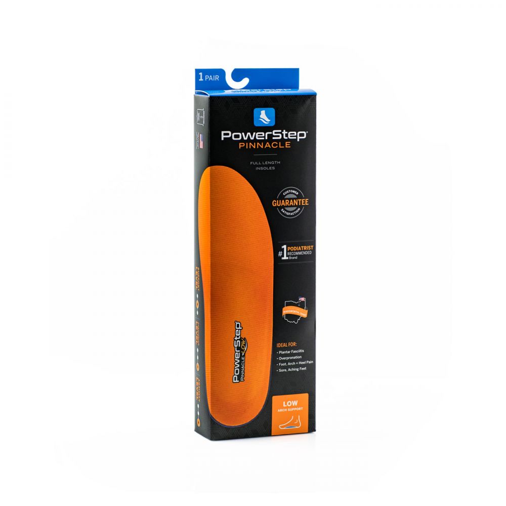 Powerstep Pinnacle Low full Length Orthotic - Bauman's Running & Walking Shop
