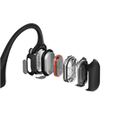 SHOKZ OpenRun Pro - Open-Ear Bluetooth Bone Conduction Sport Headphones - Bauman's Running & Walking Shop