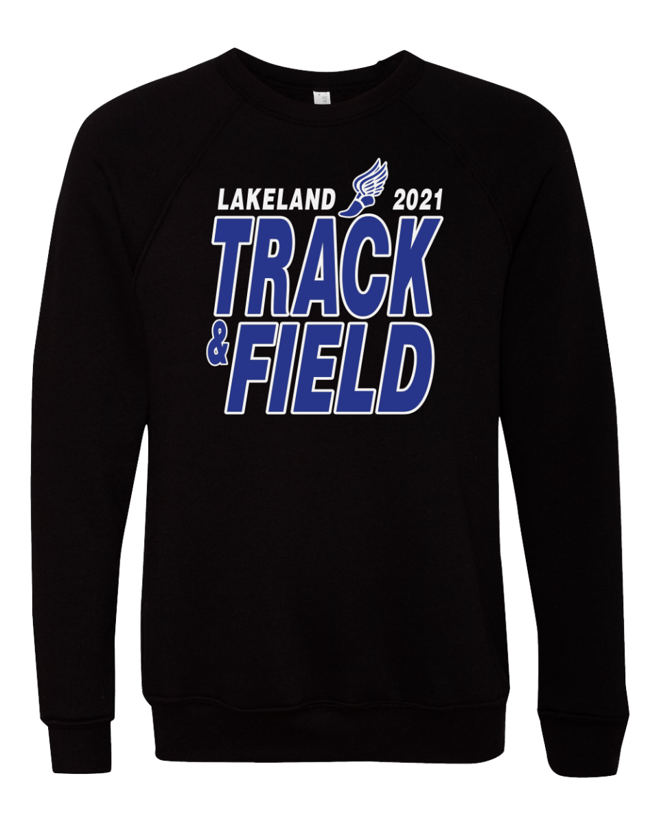 Unisex Sponge Fleece Crewneck Sweatshirt- LT&F 2021 - Bauman's Running & Walking Shop