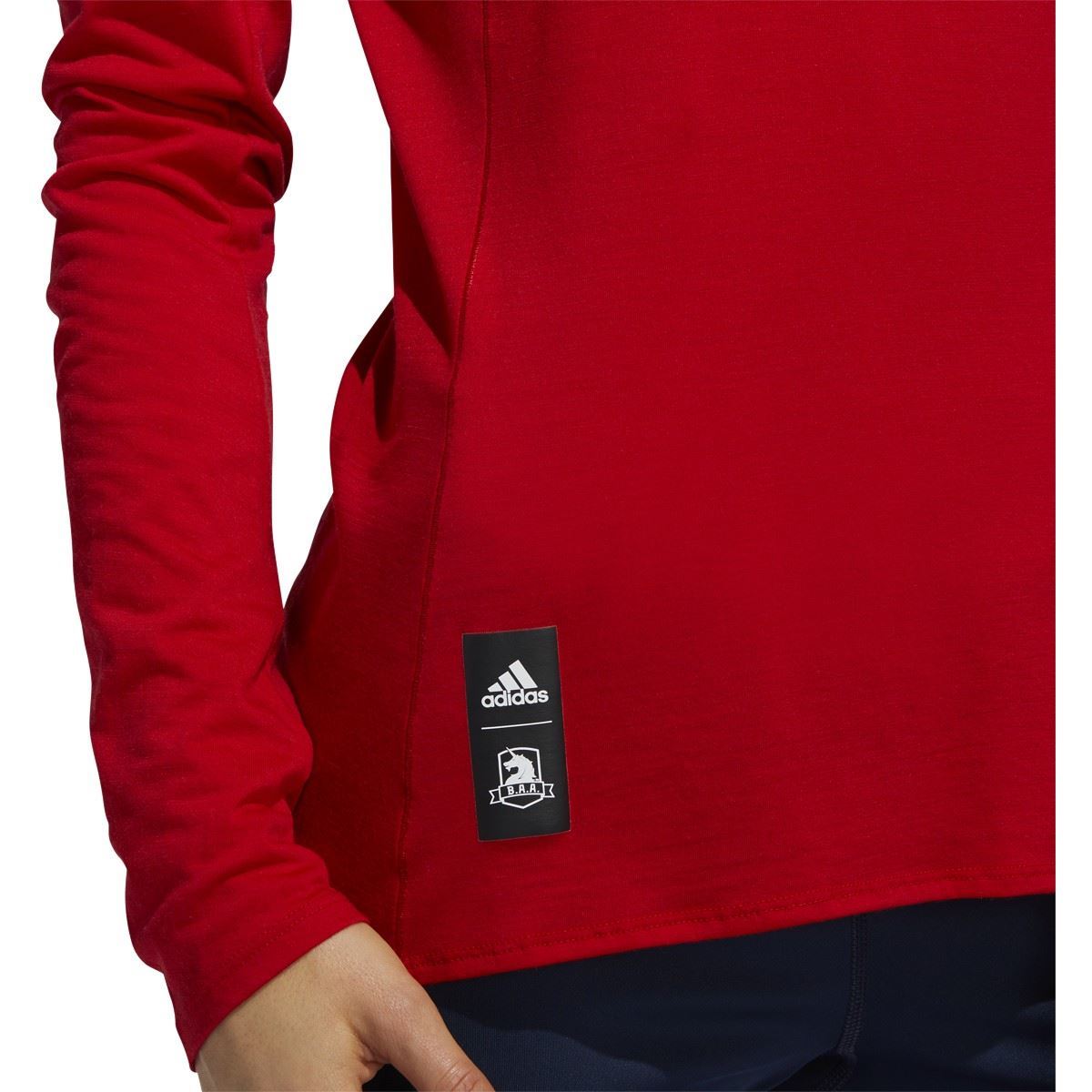 Women's adidas 2020 Boston Marathon Merino Wool Long Sleeve Tee - Bauman's Running & Walking Shop