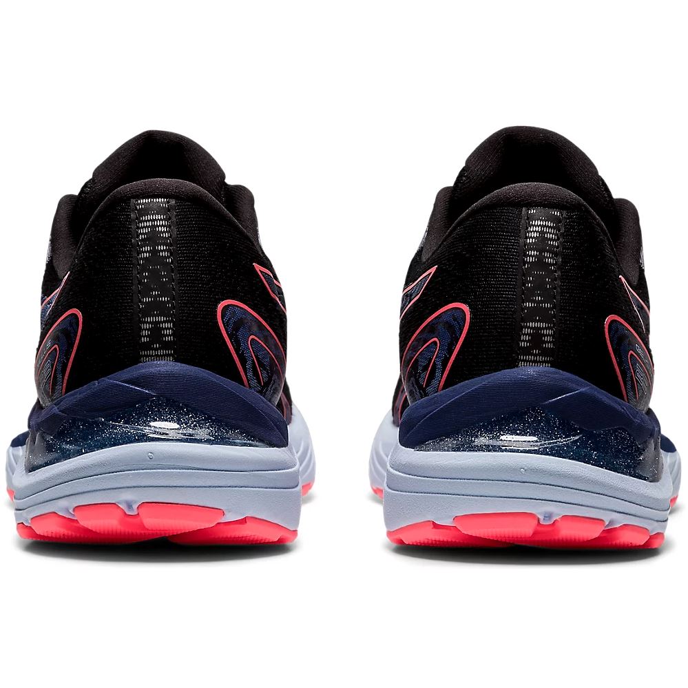 Women's ASICS GEL-CUMULUS 23 (Black/Blazing Coral) - Bauman's Running & Walking Shop