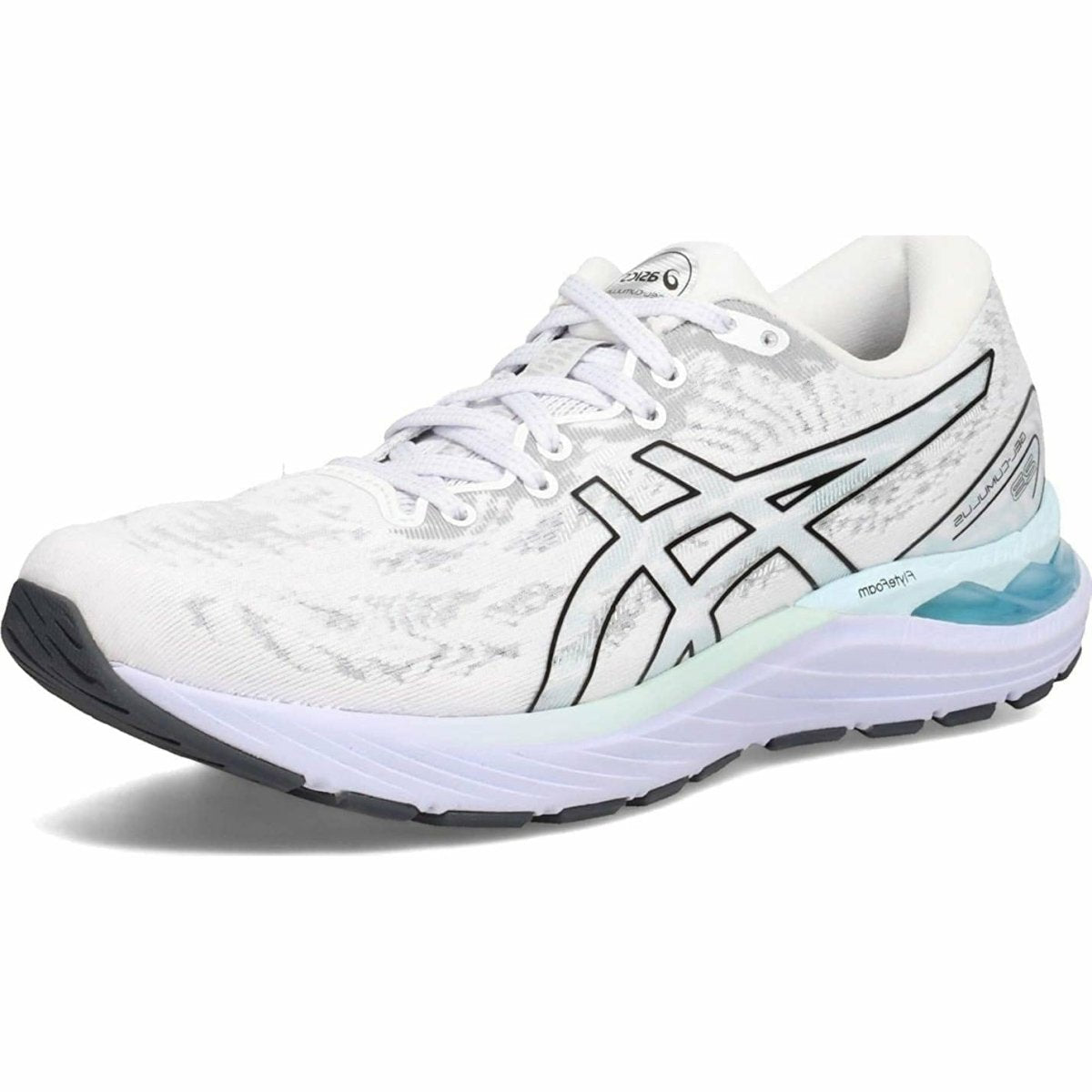Women's ASICS GEL-CUMULUS 23 (White/Black) - Bauman's Running & Walking Shop