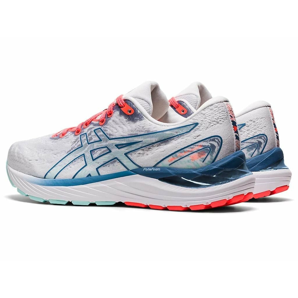 Women's ASICS GEL-CUMULUS 23 (White/Grey Floss) - Bauman's Running & Walking Shop