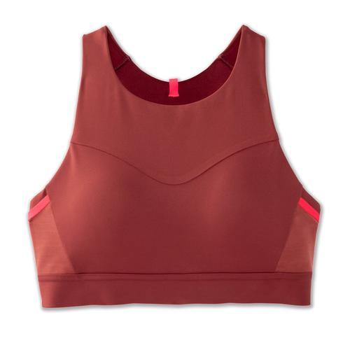 Women's Brooks Drive 3 Pocket Run Bra - Bauman's Running & Walking Shop
