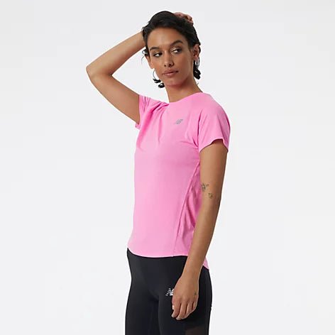 Women's New Balance Impact Run Short Sleeve - Bauman's Running & Walking Shop