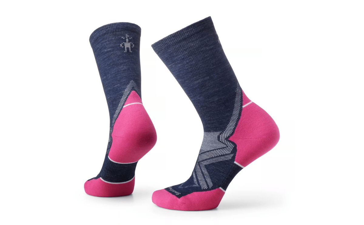 Women's Smartwool Cold Weather Run Targeted Cushion Crew Sock - Bauman's Running & Walking Shop