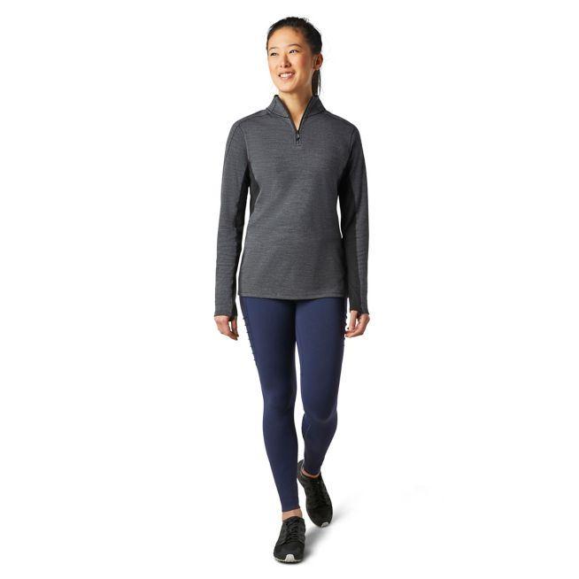 Women's Smartwool Merino Sport 250 Long Sleeve 1/4 Zip - Bauman's Running & Walking Shop