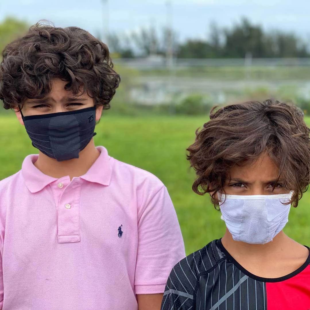 Zensah Youth Performance Athletic Face Mask (Ages 7-11) - Bauman's Running & Walking Shop