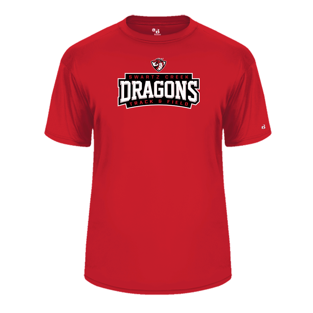 B-CORE Adult/Youth Tech Tee - DRAGONS T&F